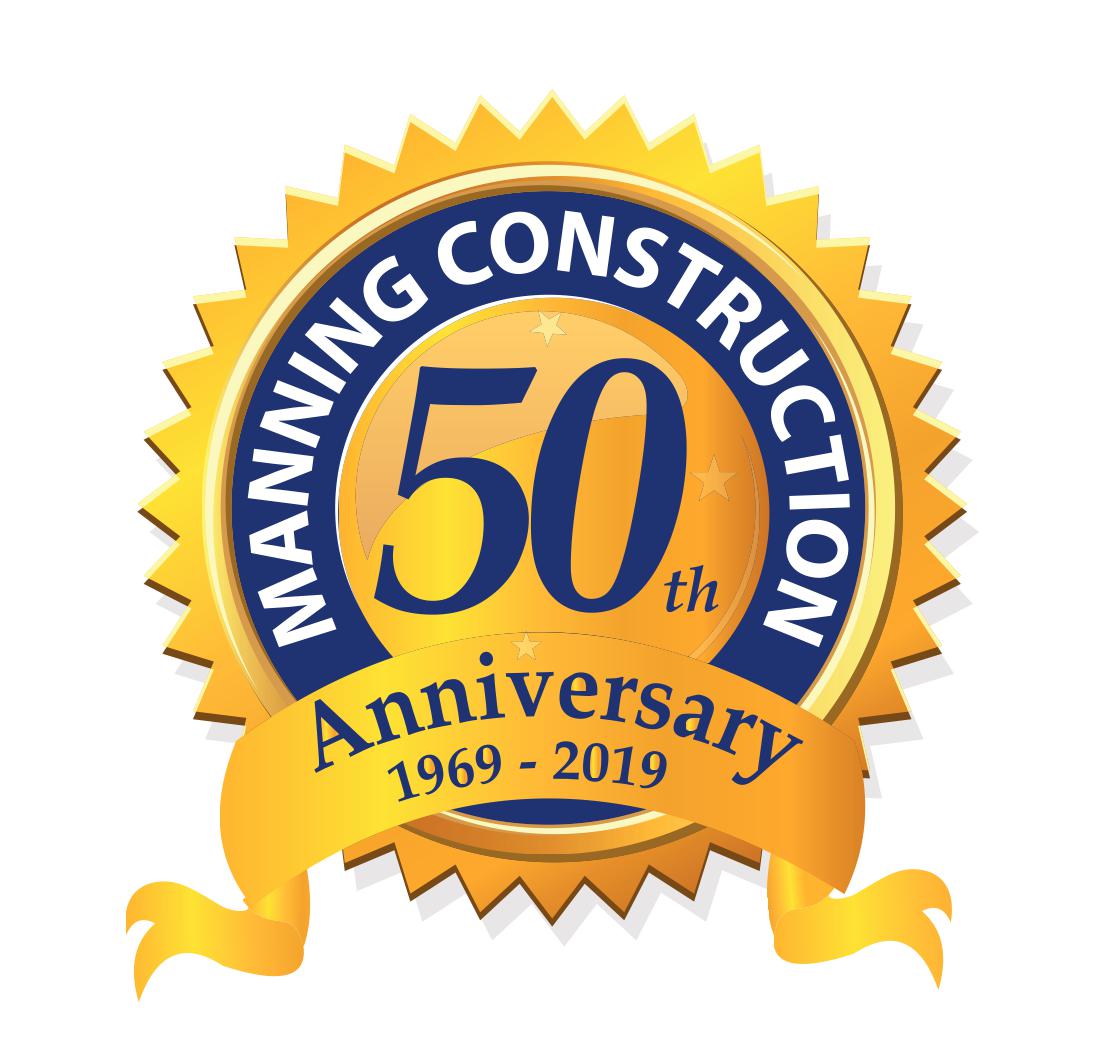 Manning Construction’s 50th Year!